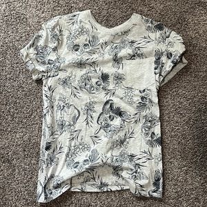 H&M Skull T Shirt